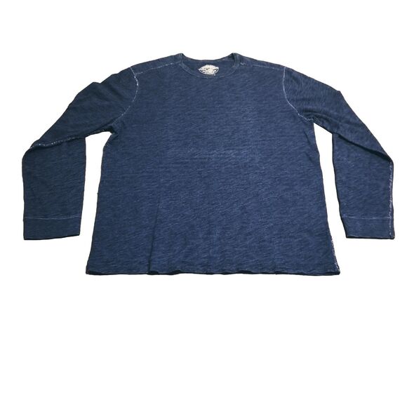 Wallace & Barnes Other - Wallace & Barnes Thermal Layer T-Shirt Men's Size XL Indigo Heathered Crew Neck